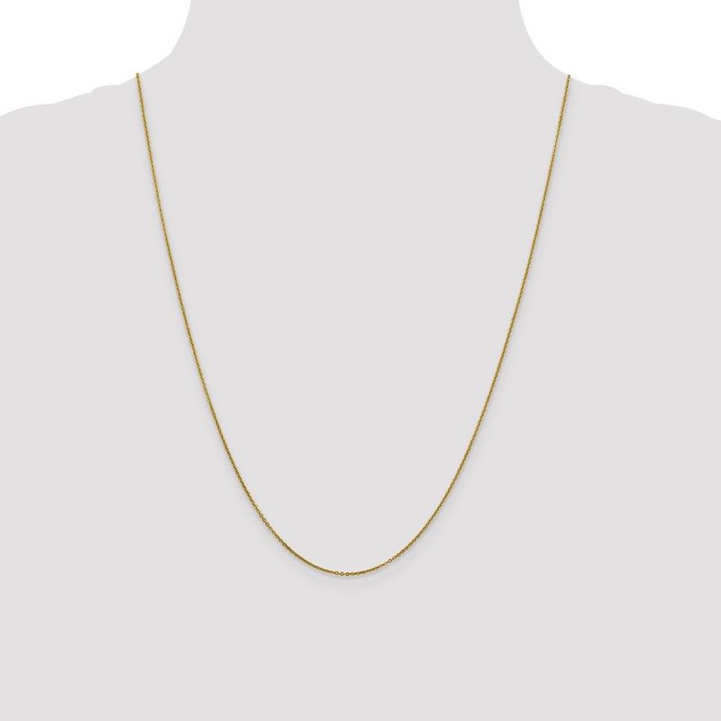 10K 1.1mm Flat Cable Chain_voghion.com