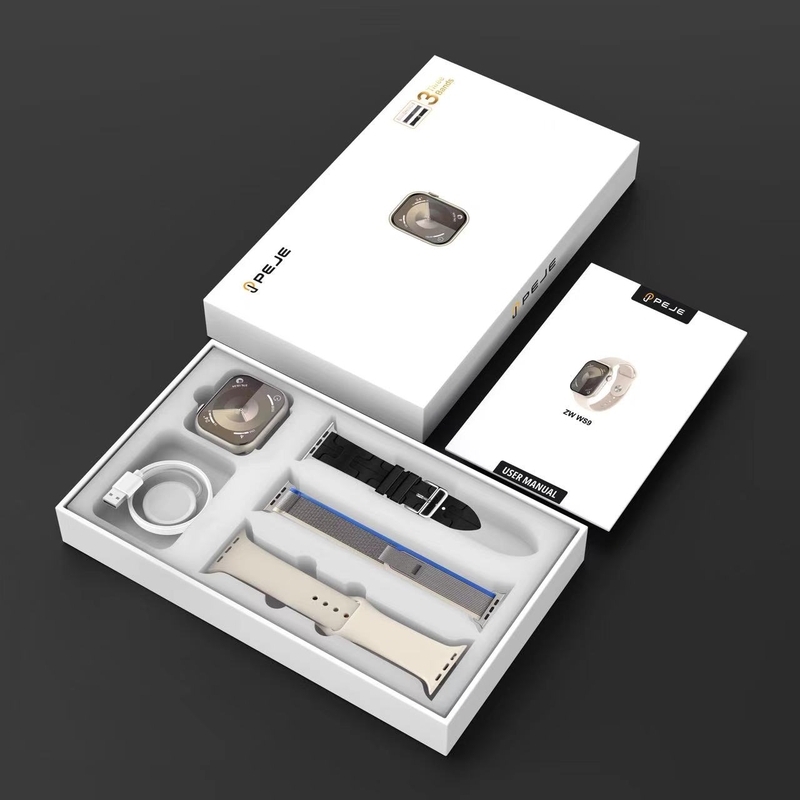 S9 smartwatch, smartwatch voor heren en dames, IP68 waterdicht sporthorloge, geschikt voor Android en iOS_voghion.com