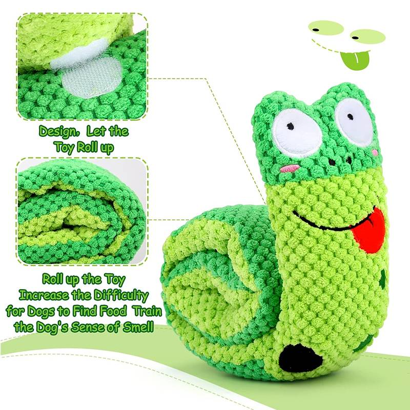 Forrageamento Instinct Treinamento Squeak Dog Toys_voghion.com