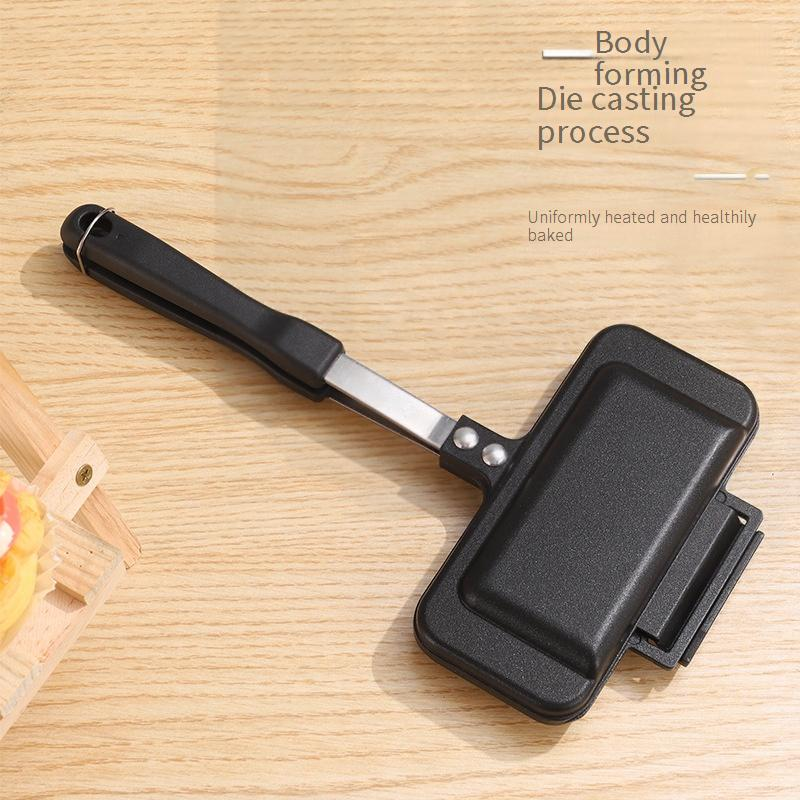 Sandwich Maker Home Breakfast Machine Dormitory Small Waffle Pan Clip Multi Function Kitchen Toast Toast Frying Pan_voghion.com
