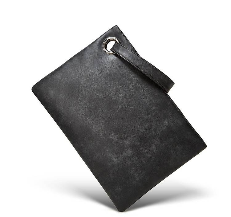 Men's Clutch Bag Wrist Bag Men's Handbag Fashionable Retro Large Capacity Clutch Bag Daily Light Business Commuting Mobile Phone Coin Purse_voghion.com