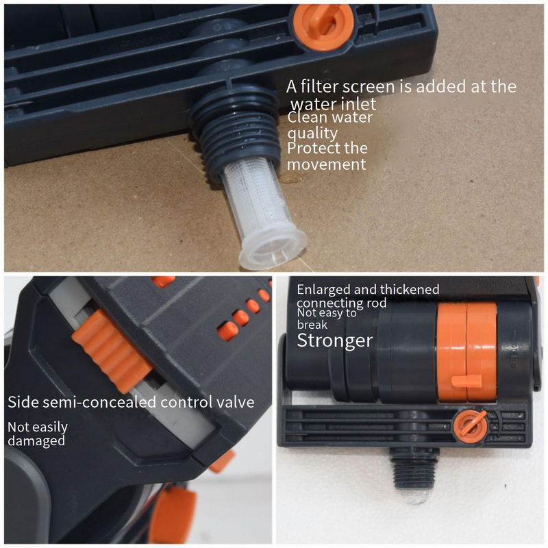 Auto-Swing Tower Sprinkler For Garden, Lawn & Field Irrigation – 360° Adjustable Water Spray Nozzle_voghion.com