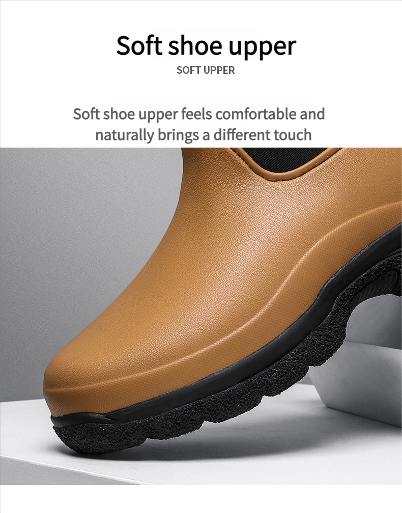 Nuove scarpe antinfortunistiche di media altezza, scarpe protettive, scarpe antiscivolo, scarpe da cuoco con puntale in acciaio._voghion.com