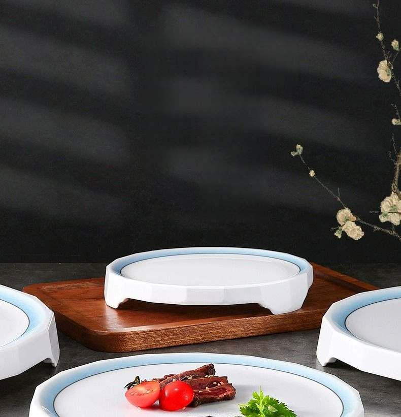 【New Product】Kaiboya Steak Cold A5 Melamine Home Creative Plating Tableware Artistic Dish Plate_voghion.com