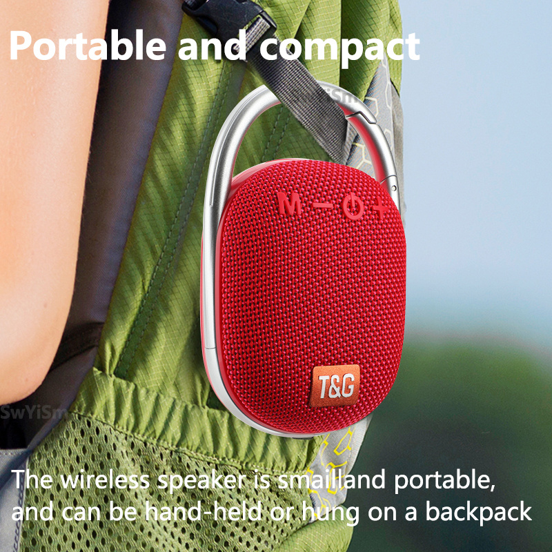 Portable Wireless Speaker IPX7 Waterproof Wireless Column Outdoor Subwoofer FM TF USB_voghion.com