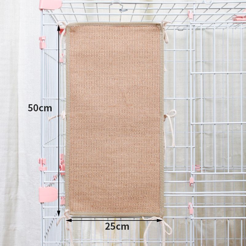 Schlafmatte Sisal Langlebiges Produkt Käfig Rutschfestes Brett Kratzpad Katze_voghion.com