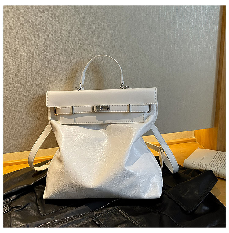 Bag Women's Bag New Retro One Shoulder Crossbody Handbag Large Capacity Original Small Design Backpack_voghion.com