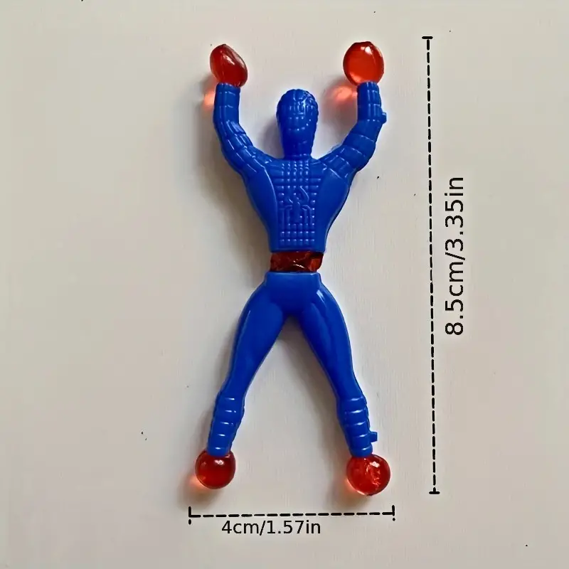 5/10pcs, Stress Relieving Toys,Fourket Wall Climbing Toys,Wall Climbing Toys,Creative Sticky Toys,Party Gifts, Creative Tricky Toys For Creative Gifts_voghion.com