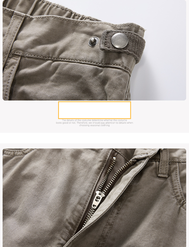 Men's Clothing Thai King Men's Wear 2024 casual pants men's autumn and winter ready to wear loose multi pocket trousers mopping pants men_voghion.com