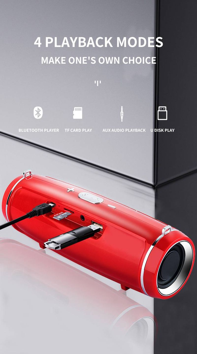 Bluetooth-Lautsprecher Im Jahr Subwoofer-Bluetooth-Lautsprecher 12 Stunden Spielzeit PartyBoost Für Die Kopplung Mehrerer Lautsprecher_voghion.com