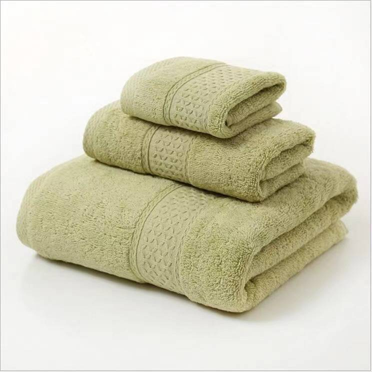 Premium-Badetuch-Set, 100 % Baumwolle, leichte und sehr saugfähige, schnell trocknende Handtücher, perfekt für den täglichen Gebrauch_voghion.com