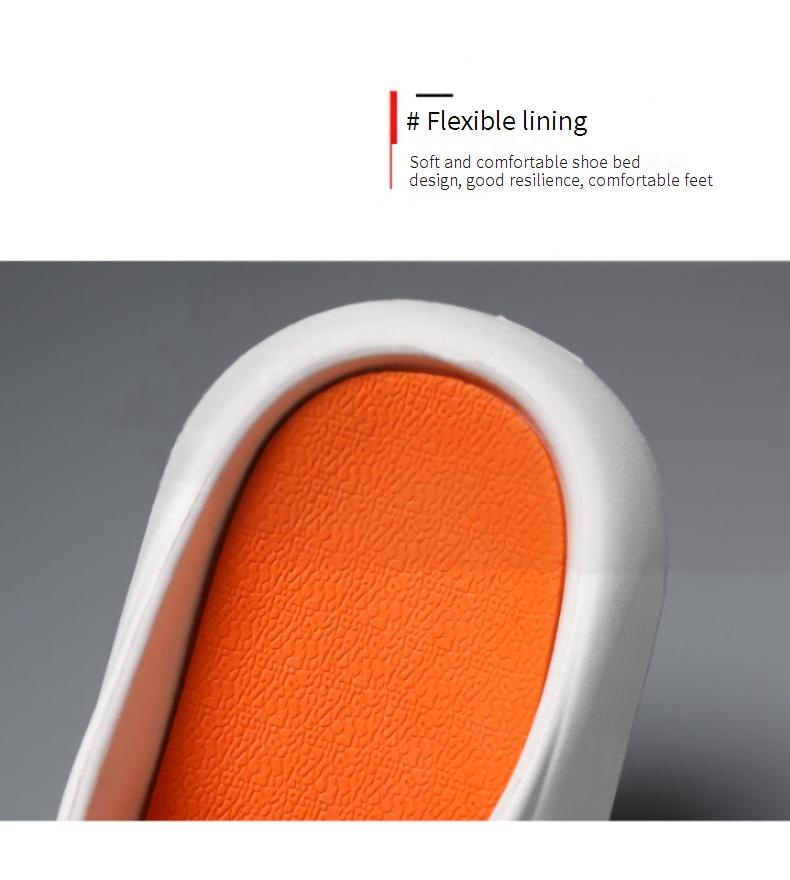 Unisex Platform Slides - Thick EVA Sole For Height Boost Non-Slip & Lightweight Trendy One-Strap Sandals For Outdoor/Sport Wear_voghion.com