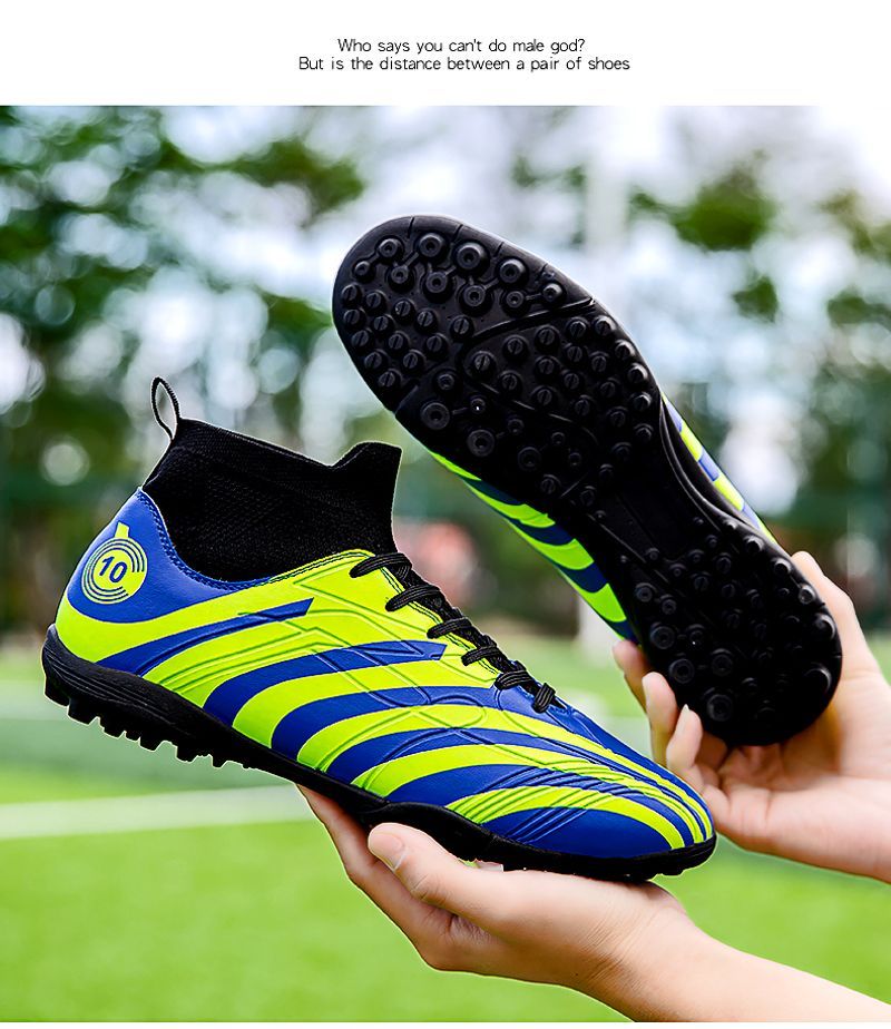Neu Professionelle Männer Fußball Stiefel Futsal Rasen Fußball Stollen Gras Training Spiel Top Qualität_voghion.com