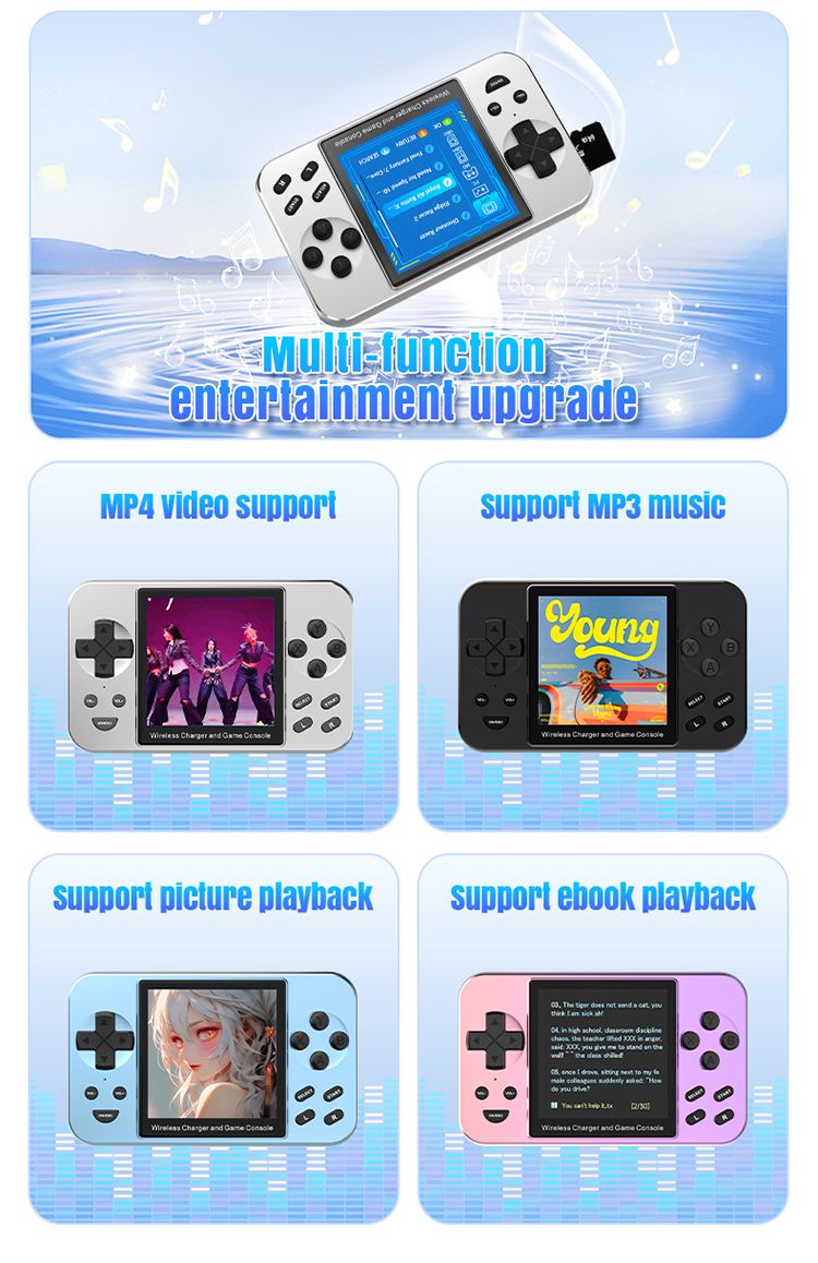 Topleo Portable Electronic Boxing Cheap Handheld Game Console_voghion.com