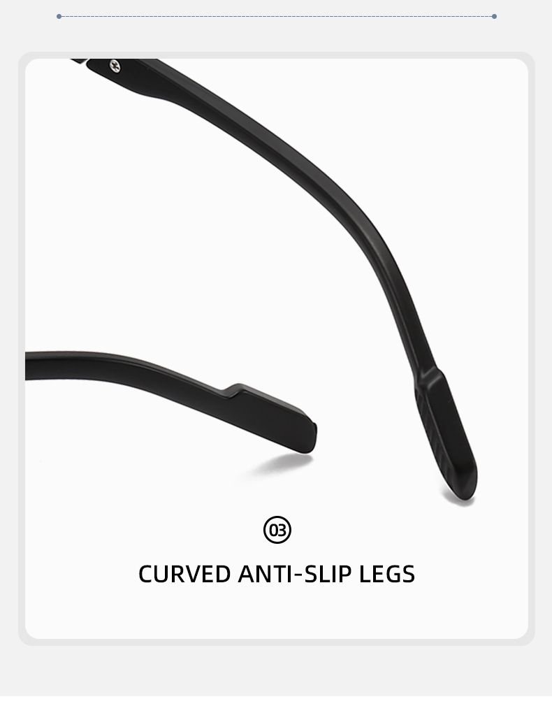 Lunettes de soleil polarisées tendance pour hommes, monture carrée, pour la plage, la conduite_voghion.com