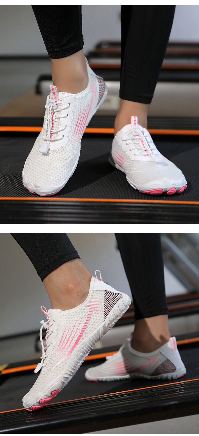 Unisex Water Shoes For Swimming, Running, Cycling, Yoga & Beach - Lightweight, Quick-Dry, Non-Slip With Breathable Mesh For Outdoor Adventures_voghion.com
