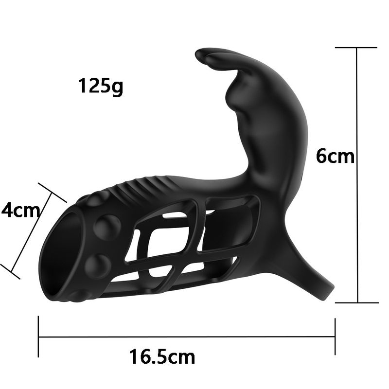 Anello per sperma Frank II Lock, anello per il ritardo del pene maschile, anello a doppia vibrazione, APP, telecomando, massaggio, masturbatore, prodotti per adulti_voghion.com