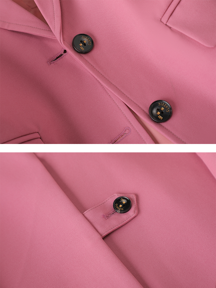 Yitimuceng Moda Prink Giacca Sportiva Delle Donne 2023 Nuove Signore Dell'ufficio A Maniche Lunghe Petto Casual Giubbotti Coreano Elegante Blazer_voghion.com