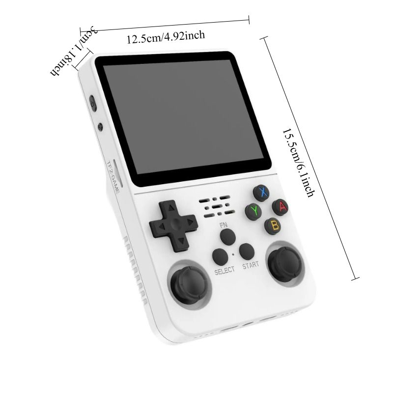 Console per videogiochi portatile retrò R36S con sistema Linux, schermo LPS da 3,5 pollici, batteria integrata da 3000 mAh, giochi preinstallati_voghion.com