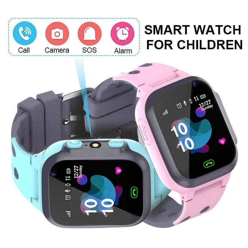 Kinder SIM kaart Anti-verloren Uhren Anruf Für Uhr Jungen Mädchen GPS Wasserdichte nutikell Uhr Standort Tracke_voghion.com