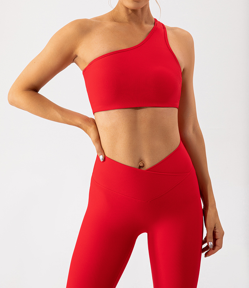 Spring New Bare Sensation Fitness Tank Top Beautiful Back Sports Tight Set Running Breathable Quick-Dry Yoga Clothing_voghion.com