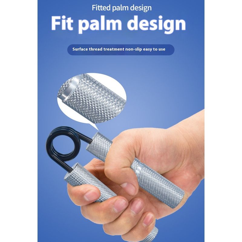 Dispositivo di allenamento della forza delle dita regolabile con braccio di trazione in lega di alluminio con impugnatura, dispositivo di fitness per esercizi_voghion.com