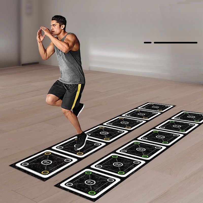 Mat Soft Soccer Pace Training Jump Grid Rope Ladder Agility Circle Rubber Physical Fitness Equipment Boxing_voghion.com