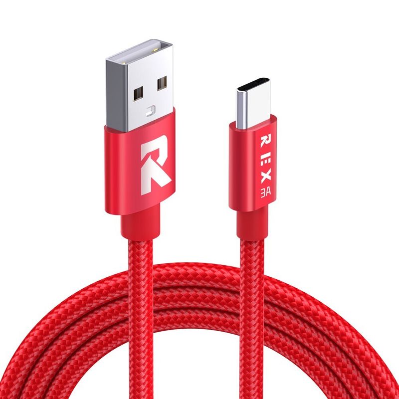 USB A auf Typ C Schnellladekabel 3A für Samsung Handy-Anschluss USB C Kabel_voghion.com