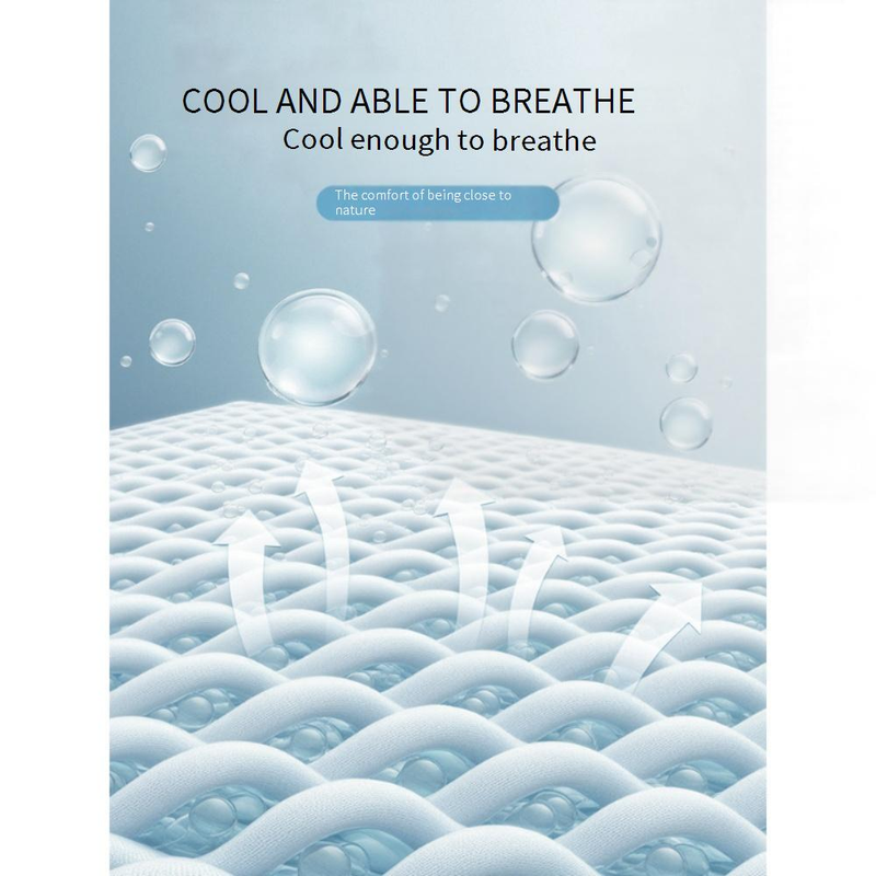 Tencel-Spannbettlaken – kühlender Matratzenschoner für den Sommer mit durchgehendem elastischem Rand und rutschfester Rückseite (atmungsaktiv, hautfreundlich, pflegeleicht)_voghion.com