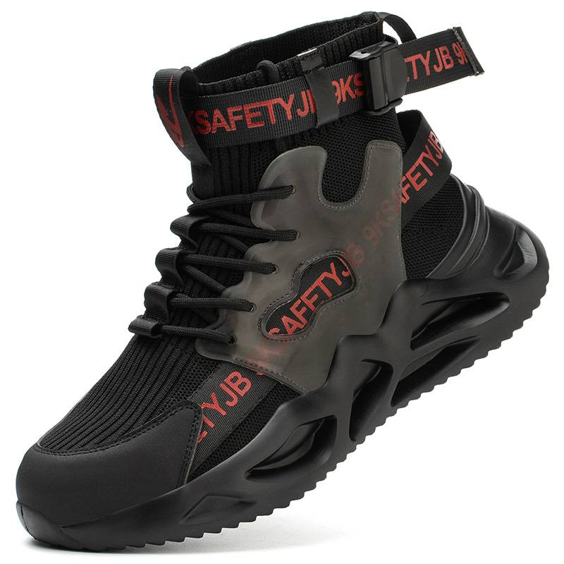 Men Work Safety Shoes Anti-puncture Working Sneakers Male Indestructible Work Shoes Men Boots Lightweight Men Shoes Safety Boots_voghion.com