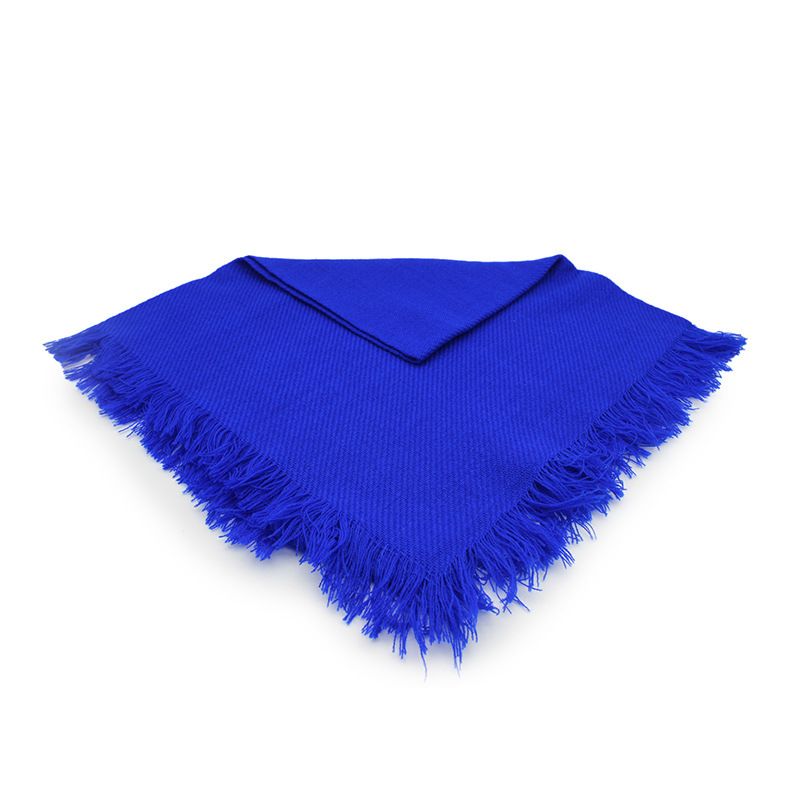 Ouderen Hoofddoek Herfst Winter Gebreid Middelbare Leeftijd Vrouwen Effen Kleur Vierkant Landelijk Oud-Modieus Warme Oma Sjaal_voghion.com