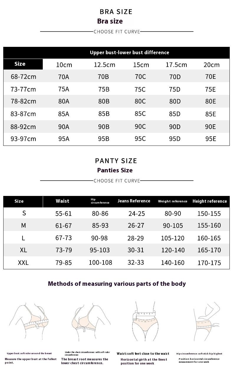 Intimo sexy da donna in pizzo con reggiseno con fibbia frontale a V profonda, spalline incrociate a Y, splendido set di reggiseno posteriore._voghion.com