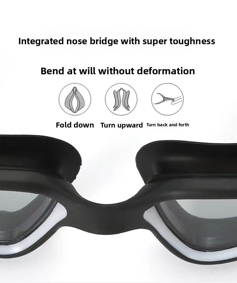 Cross-border Best-selling Swimming Goggles, Waterproof, Anti-fog, High-definition, Electroplated, Swimming Glasses, Men's And Women's Casual Style, Pr_voghion.com