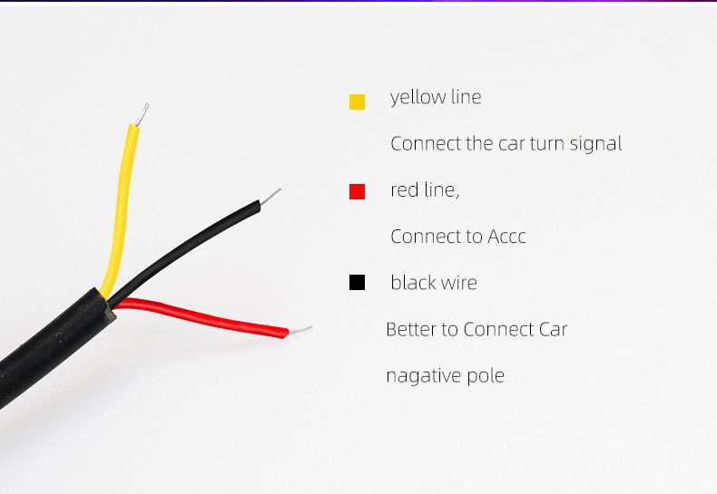 Bande de guidage ultra-fine pour démarrage de voiture 24 V, éclairage bicolore blanc-jaune spécifique aux camions, pour la conduite diurne_voghion.com