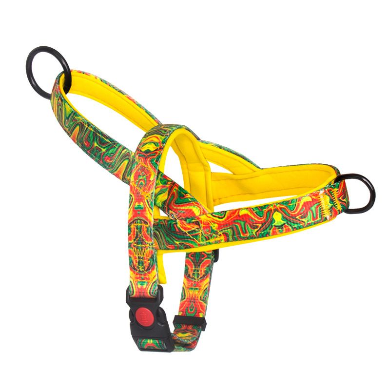 Leine Hundespaziergänger Haustierweste-Stil Geschirr für kleine und große Hunde Golden Retriever Supplies_voghion.com