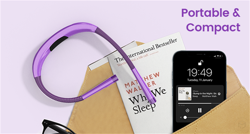 Luce di lettura a LED di alta qualità per il collo, luce per libri, luce di lettura a letto, 3 colori, 6 livelli di luminosità, luce di lettura ricaricabile tramite USB_voghion.com