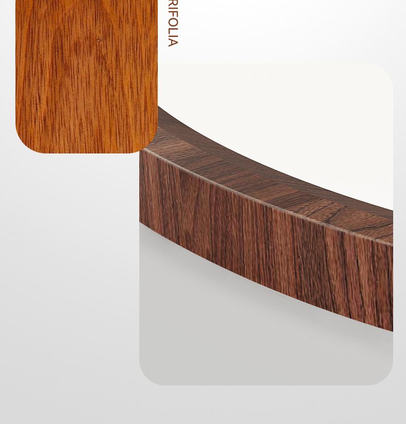 Lampada da soffitto rettangolare ultrasottile per camera da letto e soggiorno in stile vintage, colore noce di alta qualità, Zhongshan Lighting_voghion.com