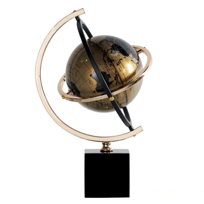 Globe Decorative Ornament Luxury High-end Living Room Decoration Office Wine Cabinet Entrance Advanced Creative Home_voghion.com