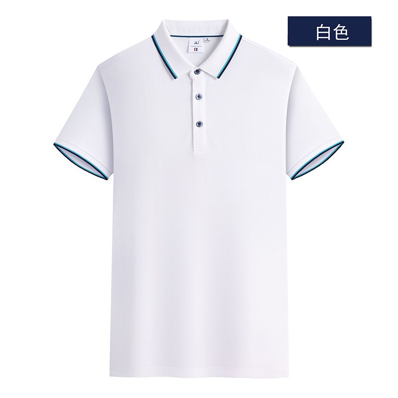 Polo en coton Lenzing 2025D ultra-cool pour hommes et femmes, tenue de travail d'été, uniforme de groupe avec inscriptions imprimées_voghion.com