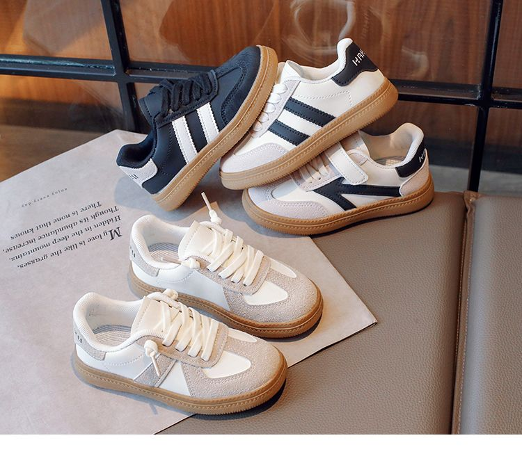 Children's Men's Women's Moral Training Boys And Girls' Internet Red Small White Shoes, Elementary_voghion.com