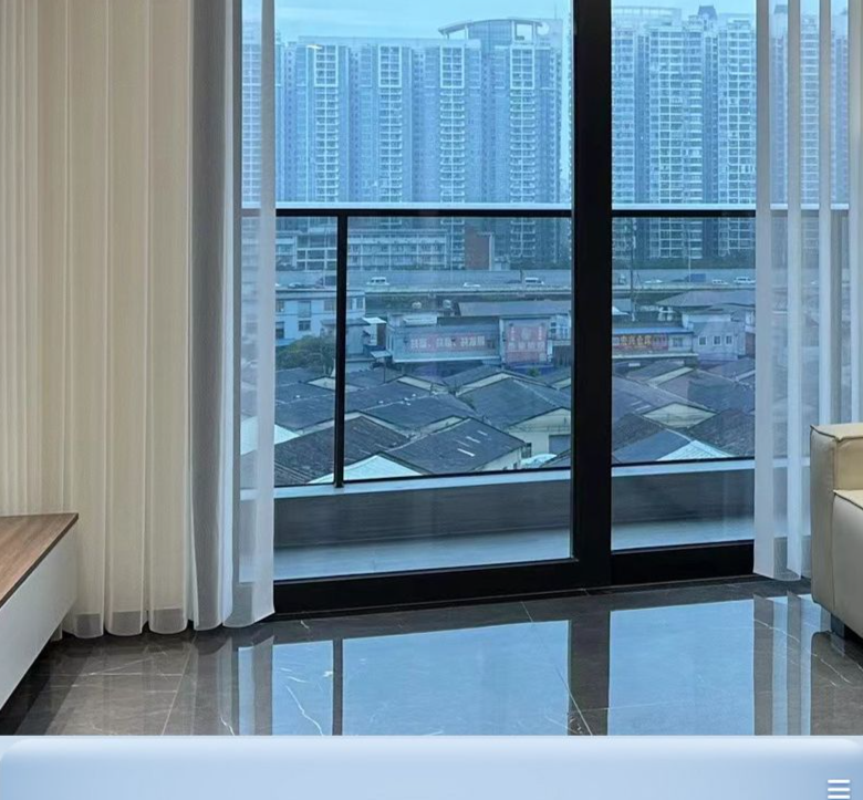 New Trendy Ins Electric Dream Motor Balcony Living Room Floor-to-ceiling Window Curtain Light-transmitting And_voghion.com