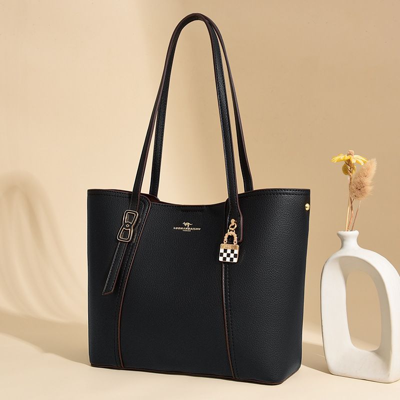 Borsa a tracolla da donna in tessuto morbido, stile pendolare, di grande capacità, a forma di canguro, regalo per l'amante, può essere tenuta in mano._voghion.com