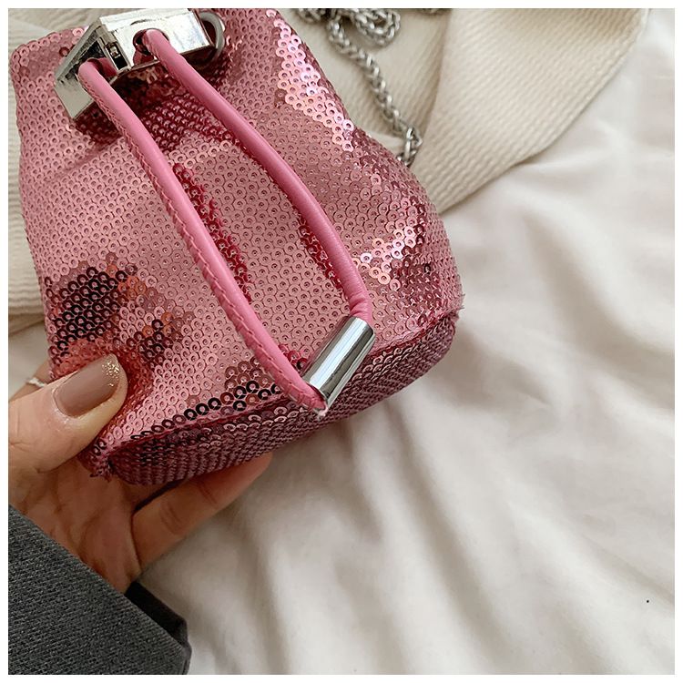 Mini soma ar fliteriem un kausa maisiņu meitenēm, maza soma vasarai, jauna versija plecu soma pāri plecam, ķēdes soma bērniem, vecākiem un bērniem._voghion.com