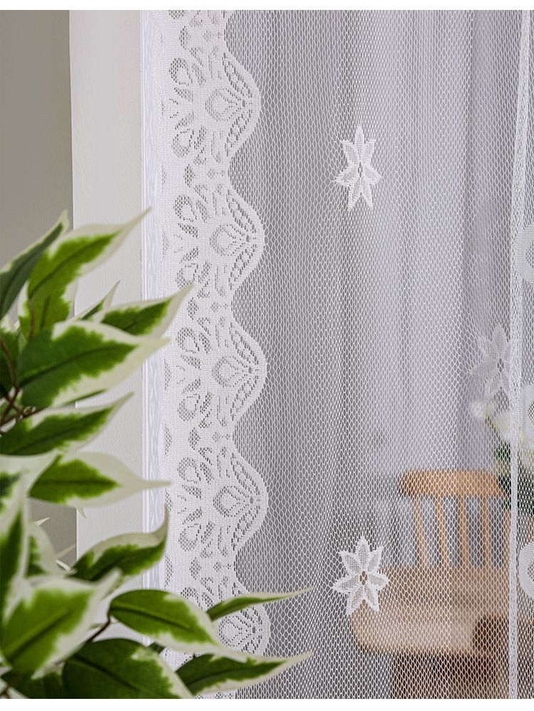Nordischer moderner neuer Türvorhang Garn Pull Vorhang Wohnzimmer Schlafzimmer Türvorhang Spitze Türvorhang Tür Garnvorhang_voghion.com