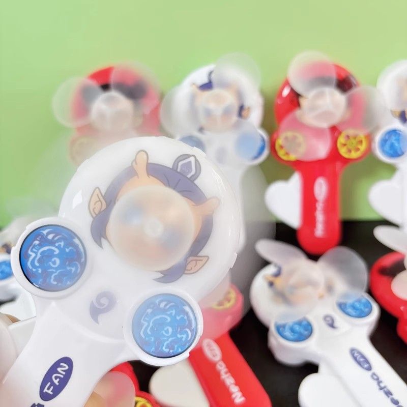 Nezha 2 Merchandise Ao Bing Handheld Fan Portable Mini Children's Day Gift Small Toy_voghion.com