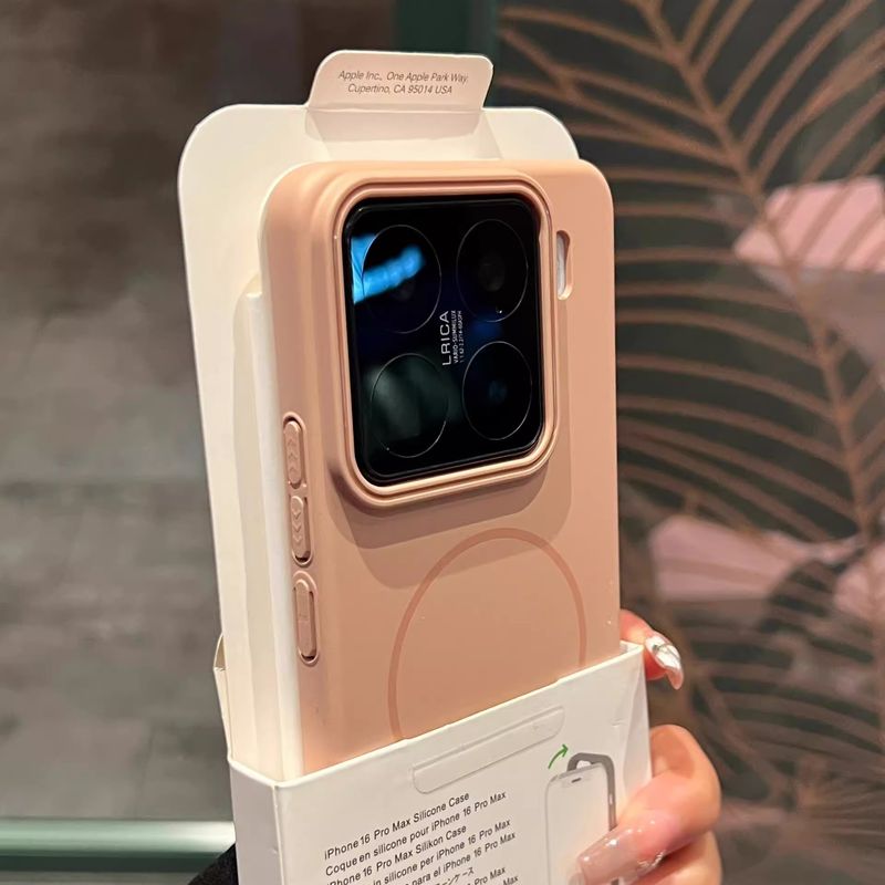 Compatible With 15 Pro Magnetic Skin-like Matte Xiaomi 14 Ultra Macaron Simple Ultra-thin PC Phone Case_voghion.com