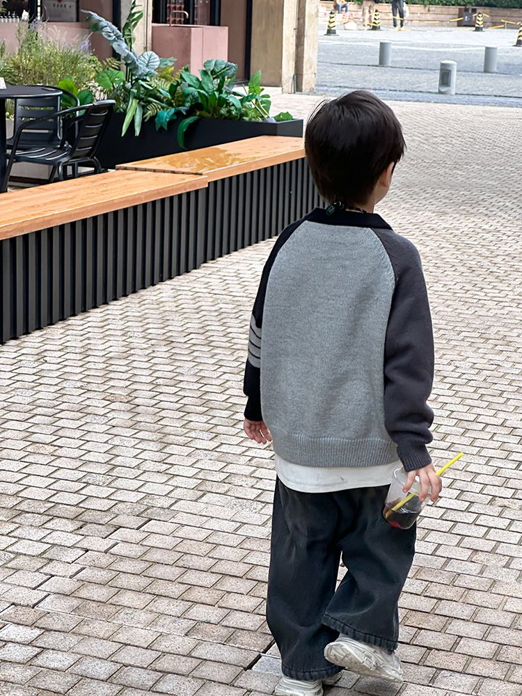 Abbigliamento per bambini piccoli, jeans dritti in velluto invecchiato retrò per bambini e bambine, invernali_voghion.com