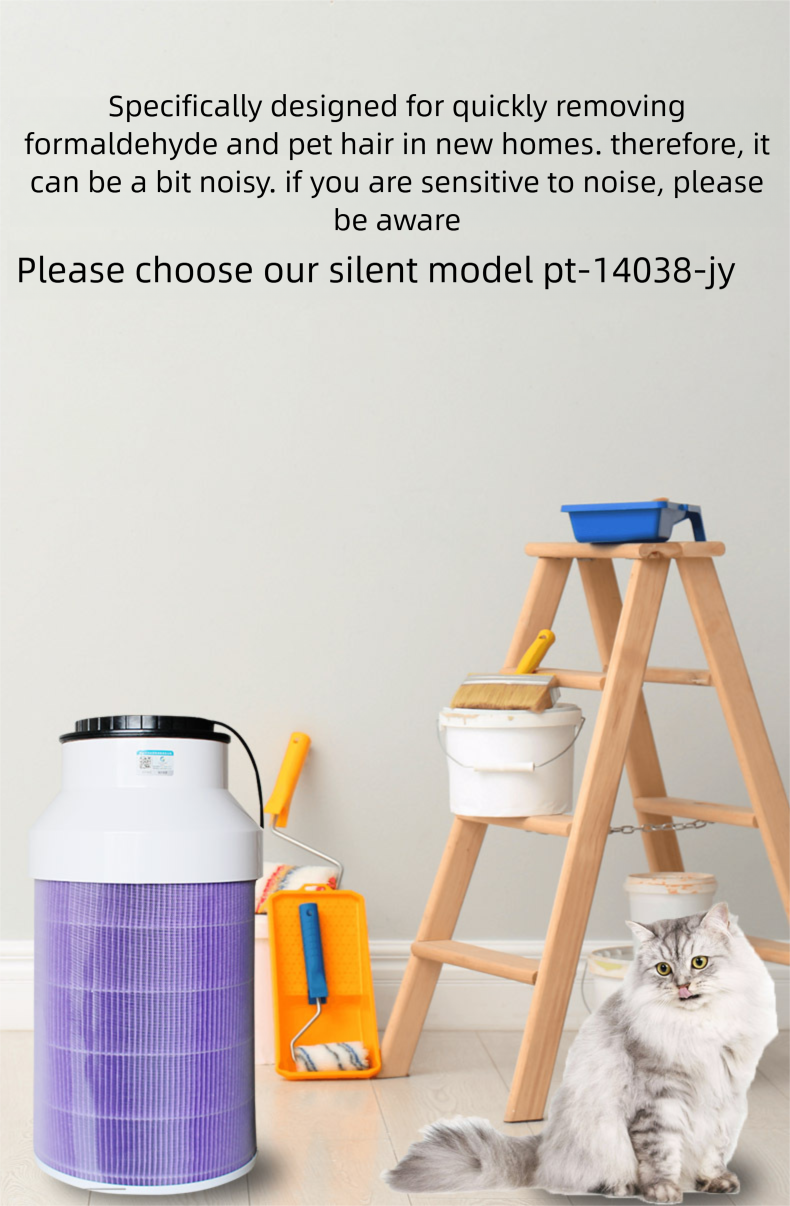 62W Powerful Air Purifier Homemade Formaldehyde Pet Hair Removal Smog Secondhand Dust PM2.5_voghion.com