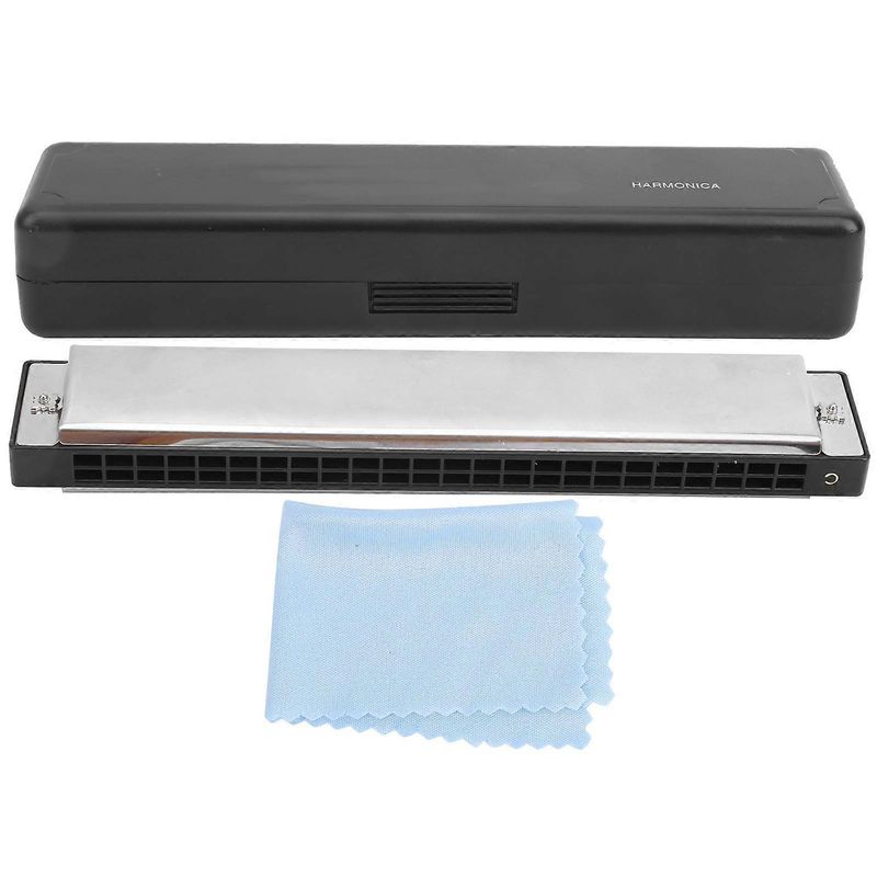 24-gaats mondharmonica C-toonsoort octaafstemming beginners populaire muziekinstrumentbenodigdheden_voghion.com