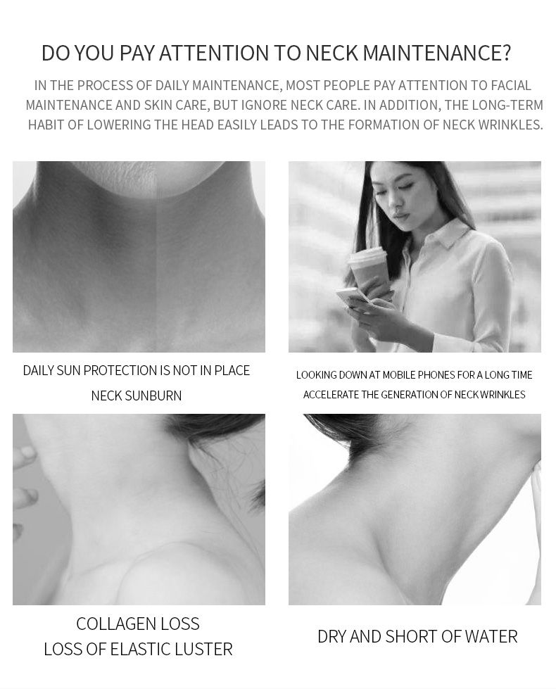 Masseur de cou, appareil multifonctionnel de Massage du visage, outil de sculpture du visage à Led (blanc), masseur de cou pour les soins de la peau_voghion.com